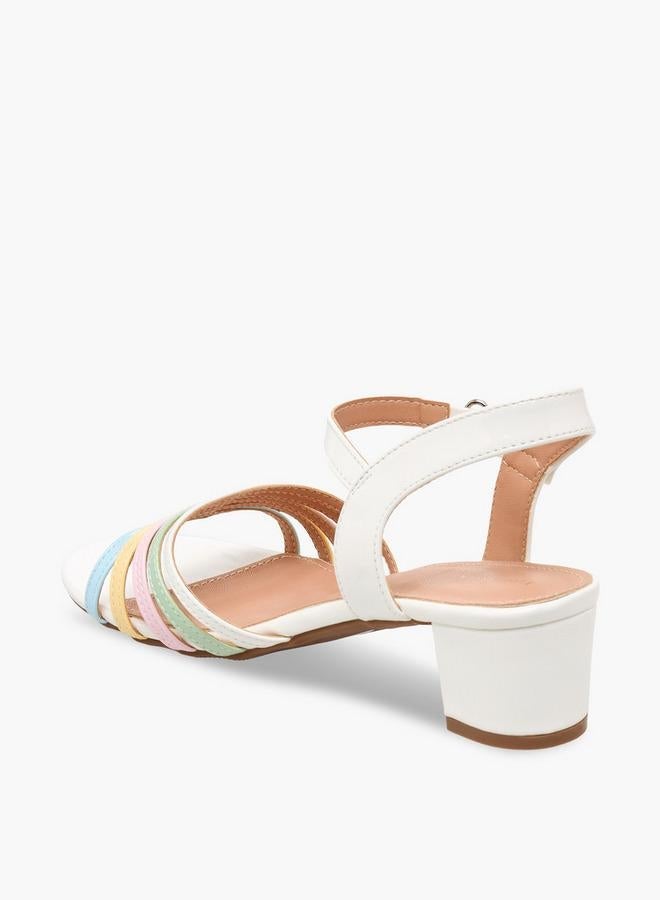 Flora Bella By Shoexpress Girls Strappy Block Heel Sandals - Image 5