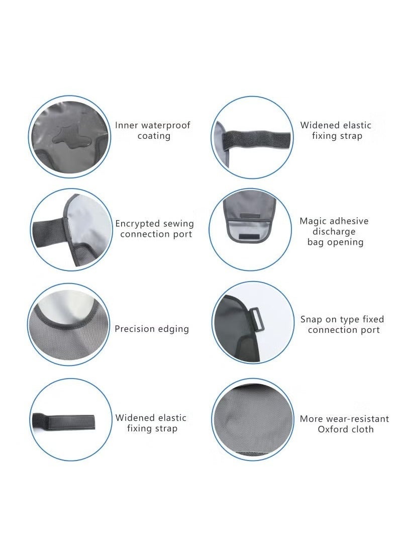 general Waterproof Ostomy Bag Covers Adjustable Universal Stoma Pouch Cover for ileostomy Ostomy Supplies for Women Men - Image 3