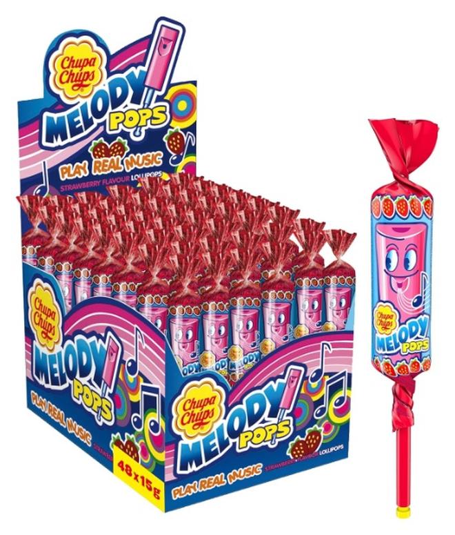 Chupa Chups Melody Pops 15g Pack of 36