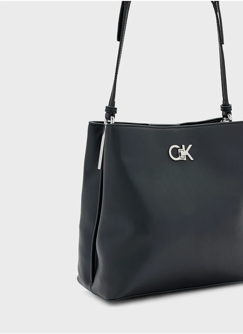 كالفن كلاين Convertible Bucket Bag