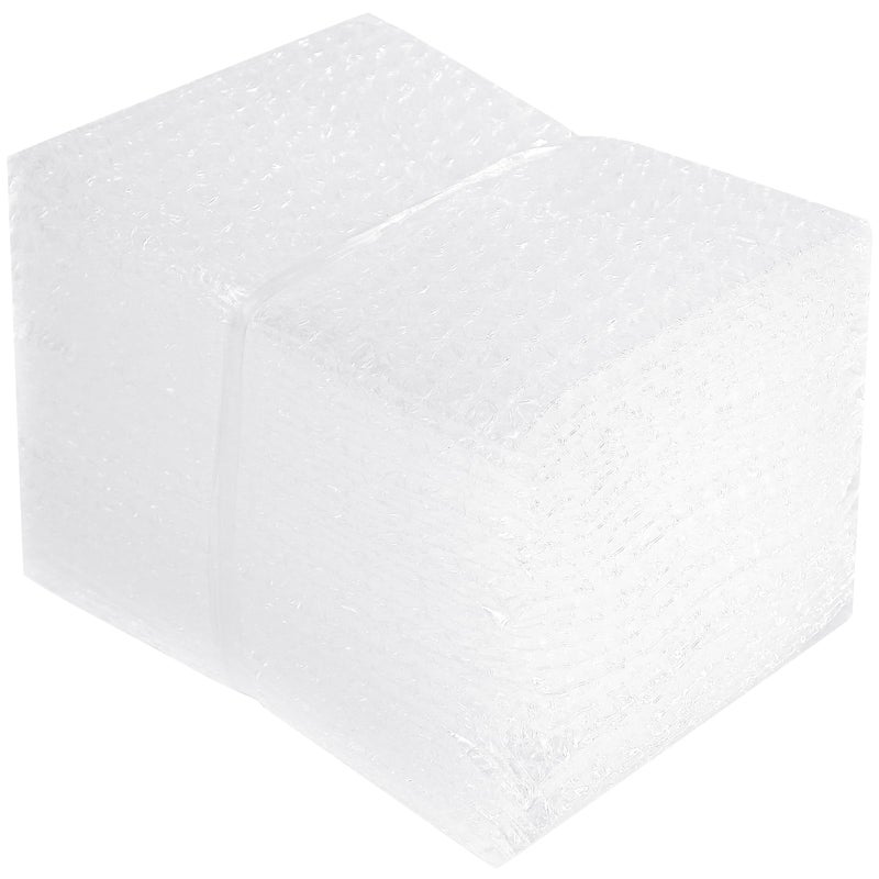 High-PQ 50 Pcs Bubble Pouch Wraps, 8''x10'' Clear Bubble Out Bags for Packing, Double Walled Cushioning Bags for Shipping, Storage and Moving - Image 1