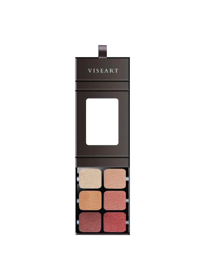 فايزارت Viseart 6 Colour Eyeshadow Palette Theory V Nuance