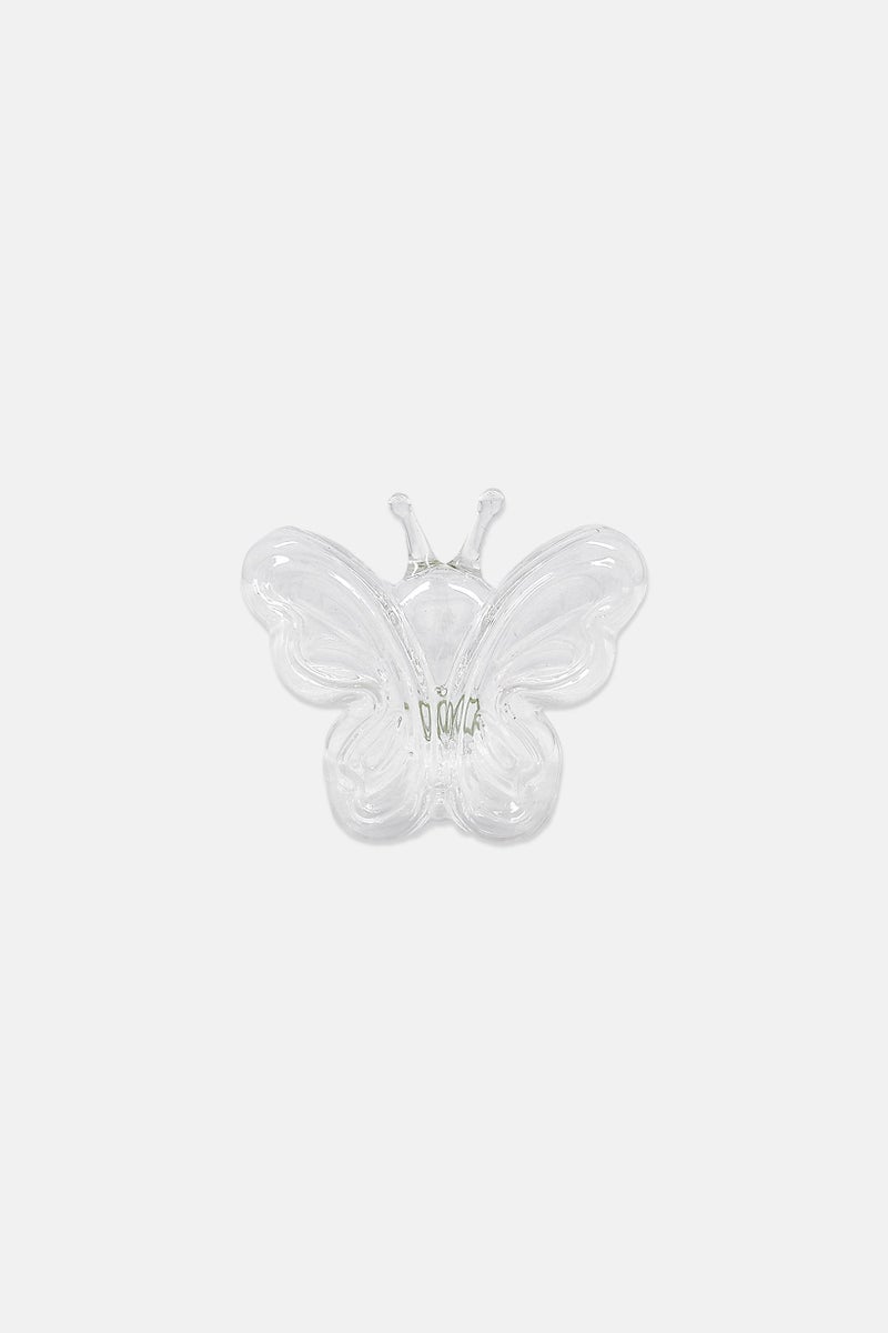 Muy Mucho Butterfly Watering Globes, Transparent - Image 1