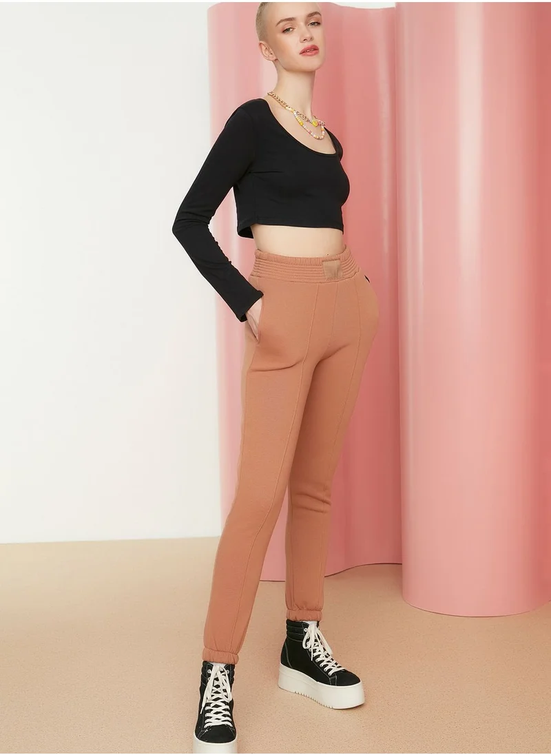 trendyol High Waist Knitted Joggers