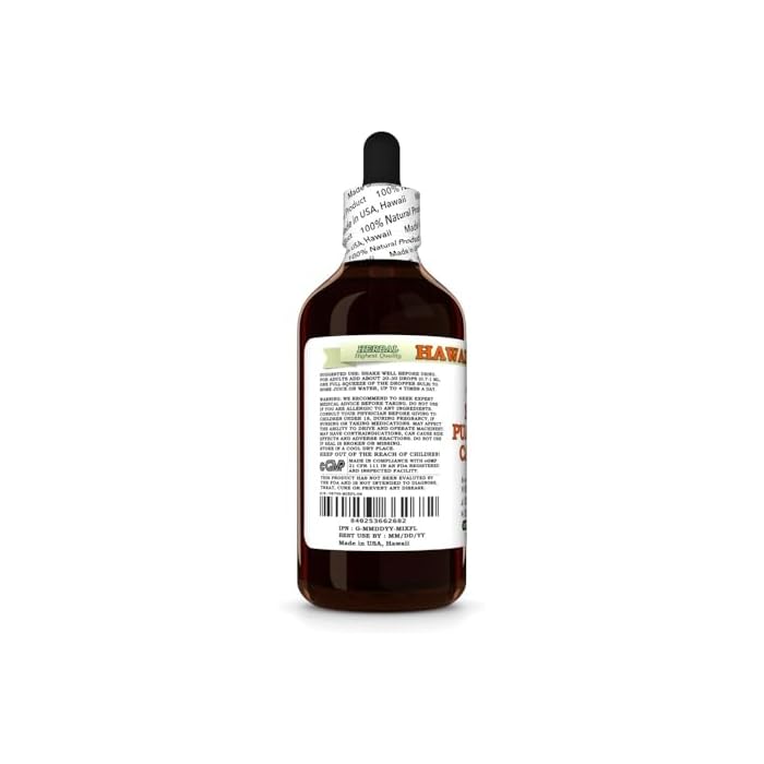 Hawaii Pharm Muira Puama and Catuaba Glycerite, All Natural, Vegan, Lab Tested Alcohol-Free Liquid Extract - 4 fl.oz - Image 3