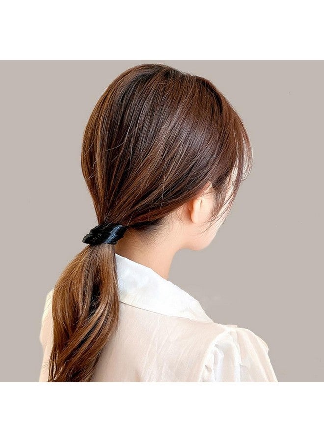 DCELLA Women Girl's Straight Wig Elastic Hair Band Synthetic Hair Braided Headband Classic Chunky Plaited Braids Elastic Stretch Hairpiece Women Girl Beauty (Pack of 3) - Image 4