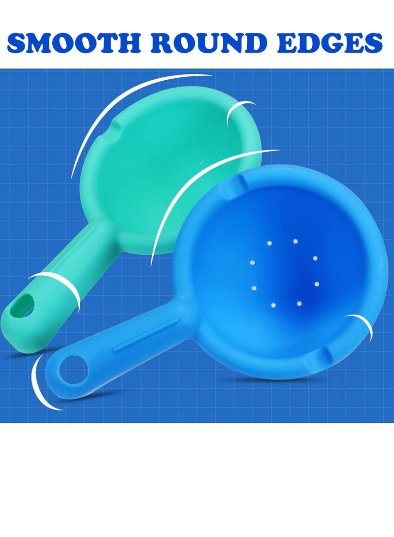 واي آند دي Bath Toys for Kids - Windmill Bathtub Toy Toddlers 1 2 3 4 Years Old Waterfall with Suction Cups Bathroom Strong Suckers Water Scoop Fun Boys Girls 1-4 - Image 3
