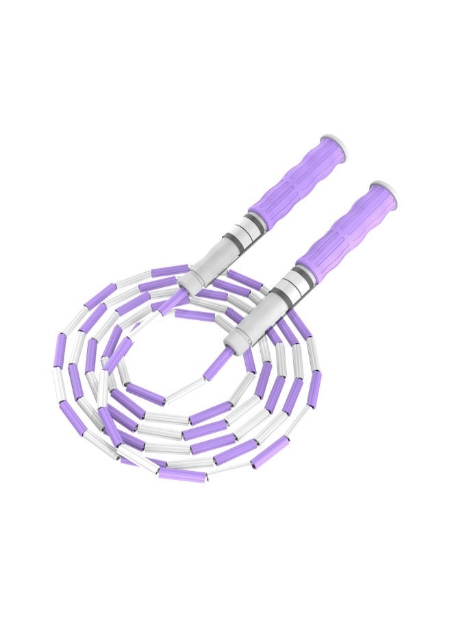 Gonice 1pc Adjustable Jump Rope, Light And Easy To Carry Skipping Rope, Suitable For Fitness, Workout, Exercise And Weight Loss (2.8m/110.24inch) Purple. - Image 2