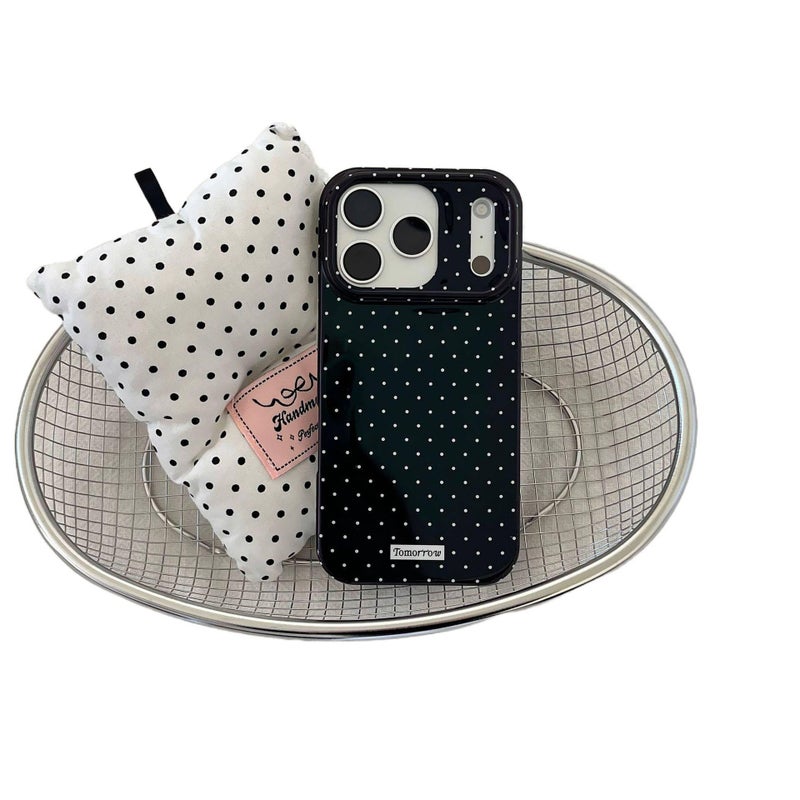 Protective Case | Red | TPU | Polka Dot | Drop Protection | Shockproof Cover for iPhone 15 / 15 Plus / 15 Pro / 15 Pro Max - Image 4