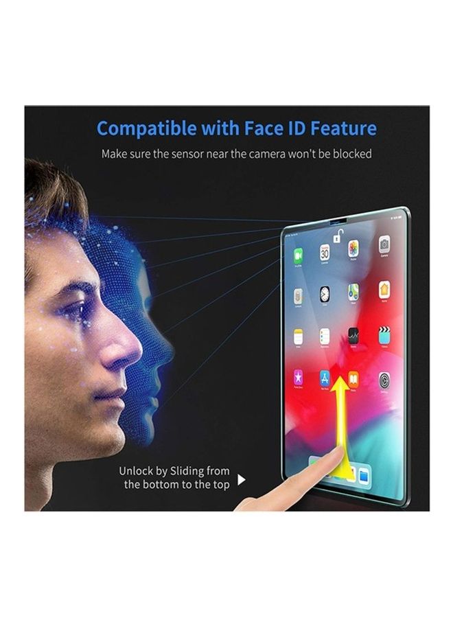 JIYAX Tempered Glass Screen Protector For Apple iPad Pro 11-Inch (2020) Clear - Image 2
