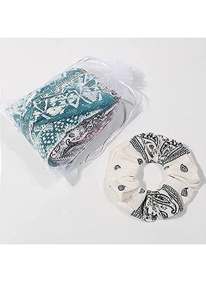Artilady 6 Pack Wide Boho Headbands For Women Soft Yoga Elastic Hair Bands For Girls Workout Running Sport Headwrap Nonslip Breathable (Patterned) - Image 5