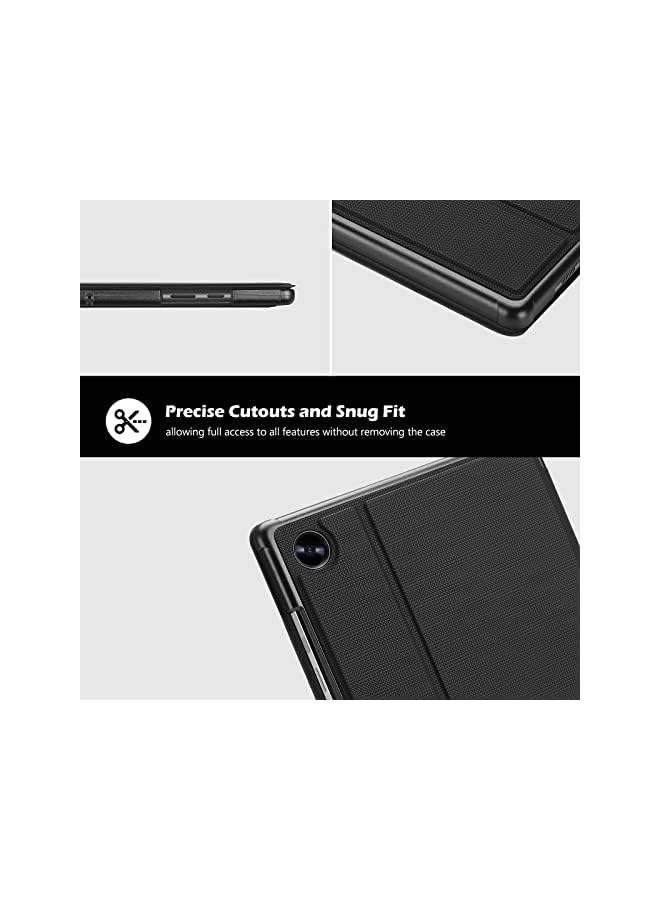 Procases Case For Samsung Galaxy Tab A8 Case 10.5 Inch 2022 (Sm-X200 Sm-X205 Sm-X207), Slim Protective Standing Case Smart Folio Cover For Galaxy Tab A8 2022 10.5” -Black - Image 5