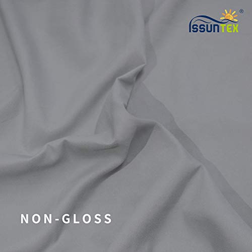 ISSUNTEX 5X7 ft Background Muslin Backdrop, Photo Studio, Collapsible High Density Screen for Video Photography and Television-Gray - Image 5