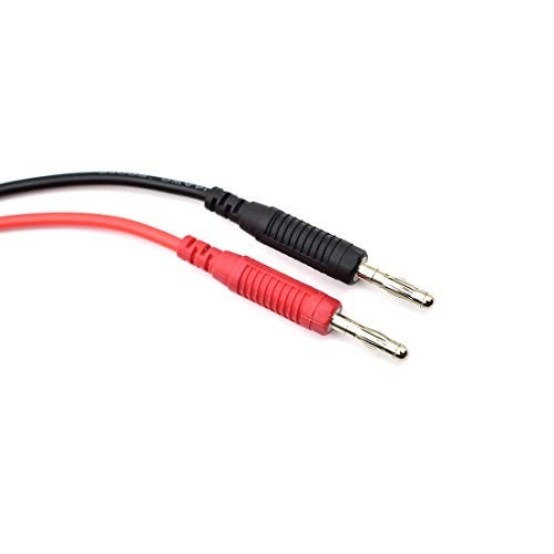 zhenyu 2Pcs 4mm Banana Plug to Alligator Clip Test Lead Wire Cable Set 14AWG for Multimeter Oscilloscope 3 Feet - Image 3
