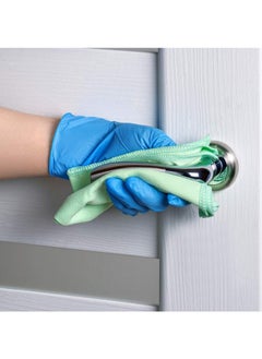 Generic Powder Free Vinyl Disposable Blue Gloves 100 Pcs  - Image 5