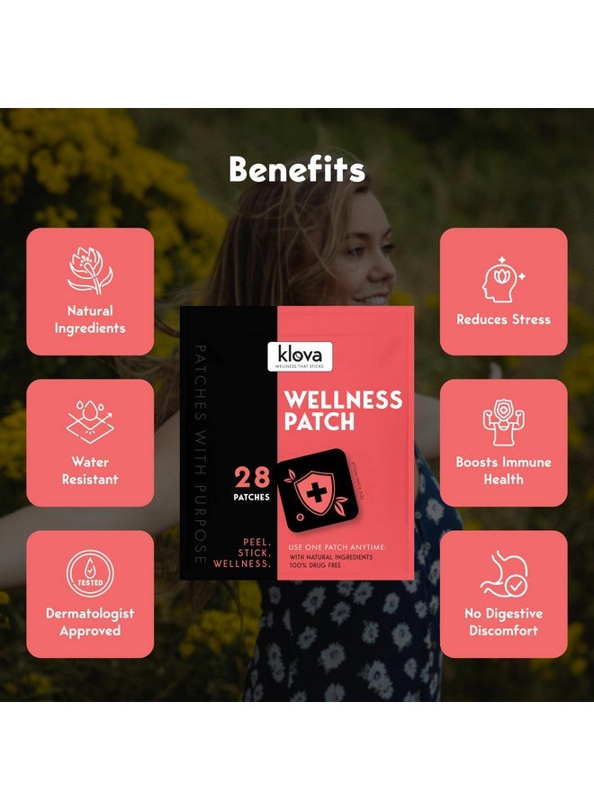 Klova Wellness Patches for Immune Support & Daily Wellness | 24-Hour Immune Support | Calm Patch for Adults with Zinc, Bee Propolis & Pterostilbene - Image 2