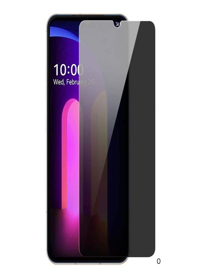 UPONEW for LG V60 Privacy Screen Protector - [2 Pack] Front Bubble Free for LG V60 Thinq 5G 2020 6.8" LG V600 Privacy Anti-Spy Screen Protector Anti-Scratch Protective Film - Image 1
