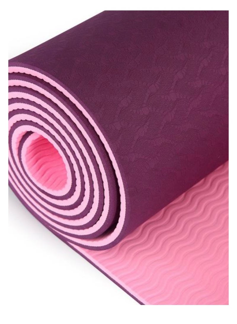Generic 6mm Non Slip Exercise Mat for Yoga, Pilates, Gym & Home Workouts - Image 4