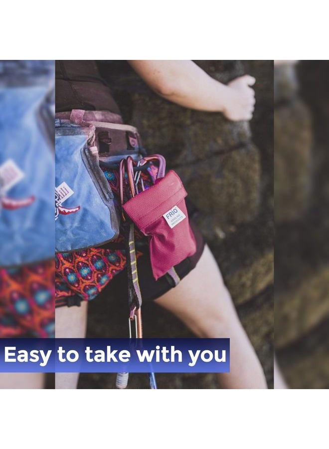 Frio حافظة الأنسولين الصغيرة جداً - محفظة قطرات العين لنظام تبريد يدوم طويلاً - معتمدة من TSA - Image 4