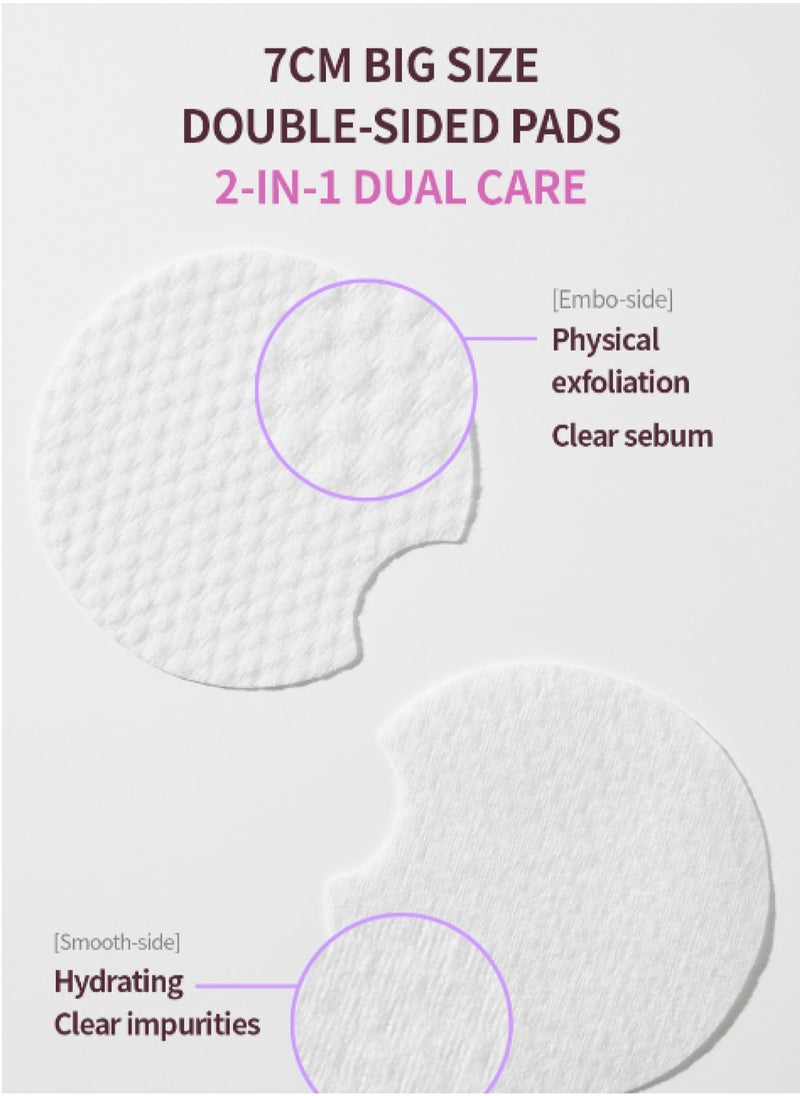 Terrazen - Korean Face Skin Care Exfoliating Pads - Anti Aging & Rejuvenating with Peptide Amino Acid Gentle Peel Facial Pads - Image 1