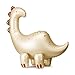 PartyDeco Giant Brontosaurus Dinosaur Balloon PartyDeco 35 Inch Foil Balloon for Kids Birthday Party Baby Shower Jurassic Dino Theme Decorations Reusable and SelfStanding - Image 2