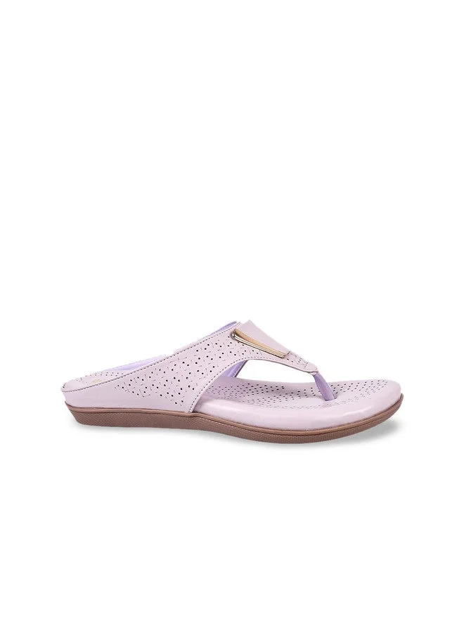 شوتوبيا Shoetopia Women's  Flat Sandals – Comfortable Slip-On Toe Ring Design with Cut-Out Detailing Ladies Stylish Perforated Upper for Casual Footwear