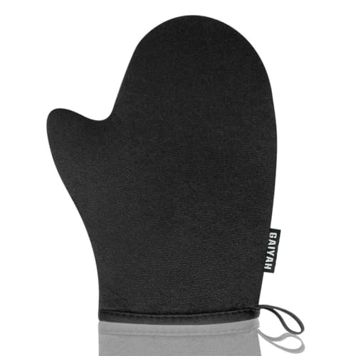G GAIYAH GAIYAH Self Tanning Mitt Applicator - Sunless Tanning Mitt Self Tanning Mitten Self Tanner Mitt Applicator Self Tanning Glove for Self Tan Mitt Applicator Tanning Mitts for Tanning Lotion, Mousse - Image 1