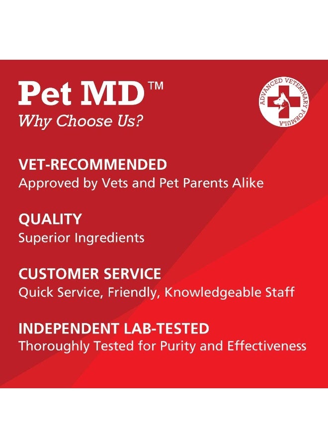 Pet MD شامبو طبي مضاد للبكتيريا والفطريات من بيت إم دي - Image 4