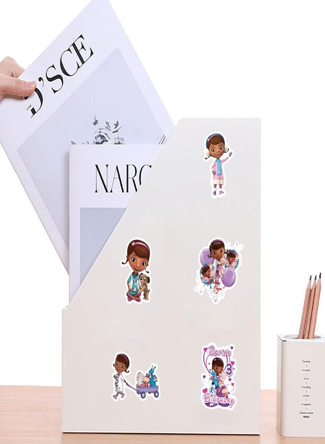 YEESACG 50pcs Doc Romantic Aesthetics Retro Funny Stickers Pop Kawaii Pack | Vsco Funny Cool Deacls Graffiti Stickers Vinyl for Water Bottle Skateboard Luggage Laptop - Image 4
