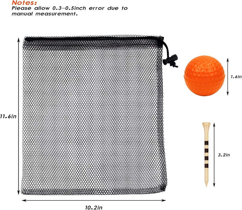 Bac-kitchen 40 Pack Foam Golf Practice Balls - Realistic Feel and Limited Flight Training Balls for Indoor or Outdoor - Image 2