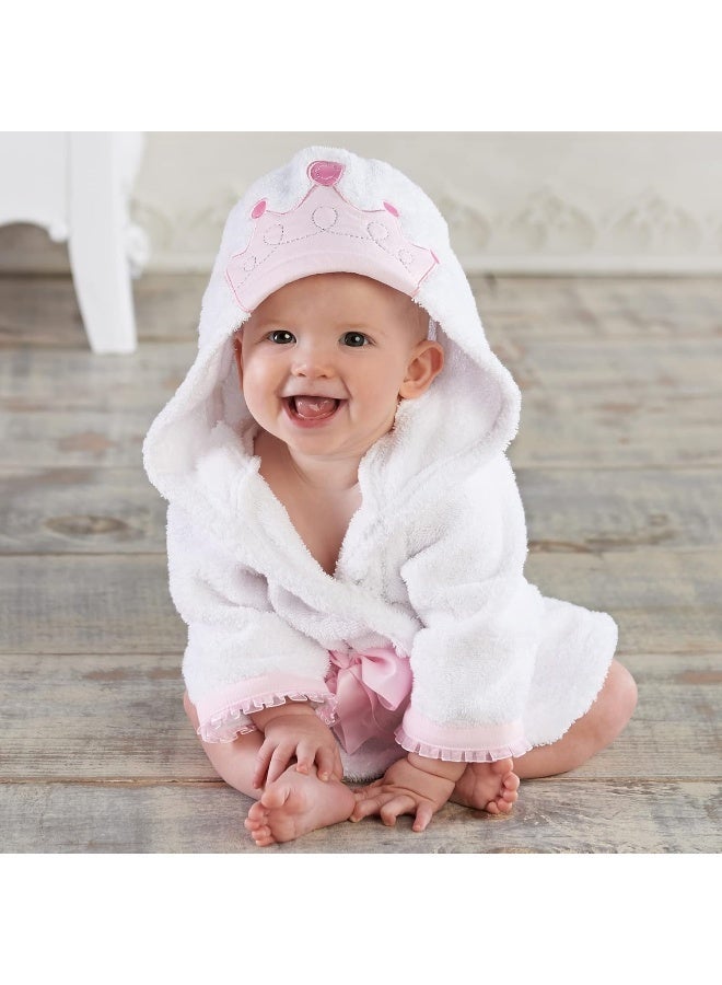 Baby Aspen Little Princess Hooded Towel Robe - Image 2