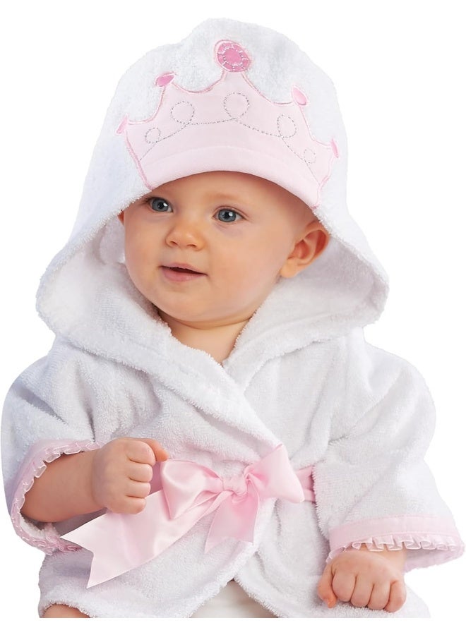 Baby Aspen Little Princess Hooded Towel Robe - Image 5