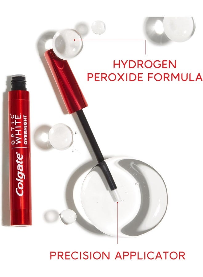 Colgate Optic White Overnight Teeth Whitening Pen, Teeth Stain Remover to Whiten Teeth, 35 Nightly Treatments - Image 5