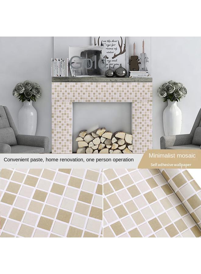 الأزرق جي دبليو ملصق جدار المطبخ المقاوم للرطوبة ، ورق الحائط ، ملصق ورق الحائط ، خزانة ، أثاث قديم ، ورق جدران لاصق مقاوم للماء - Image 2