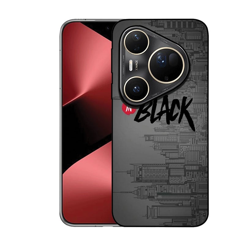 EYE CATCH Printed Protective Case Cover For Huawei Pura 80 Ultra -  In Black - Image 1