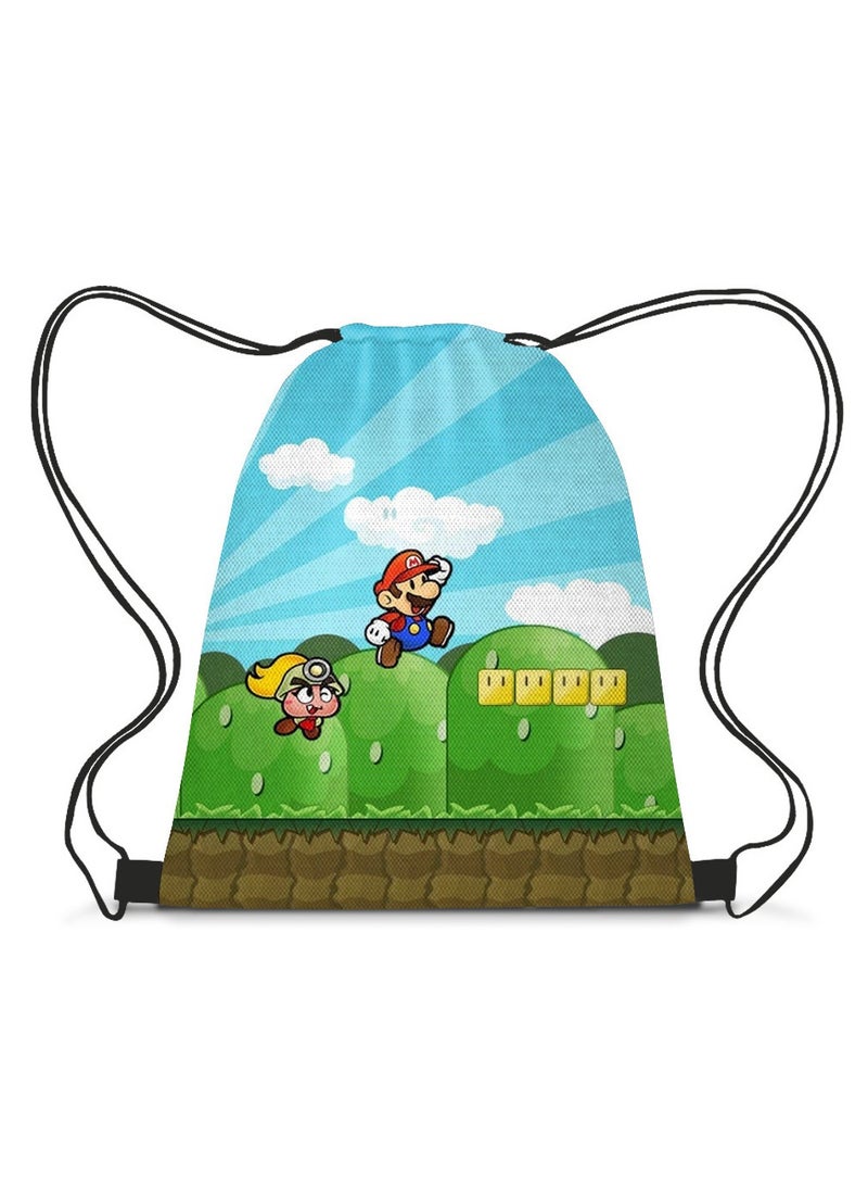 ماريو حقيبة من قماش أكسفورد برباط 35*45 سم