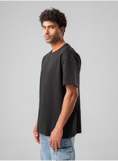 Arafa Oversized Men Plain T-Shirt  - Image 2