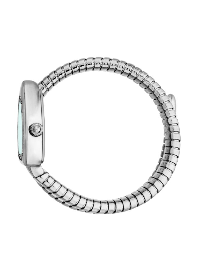 Just Cavalli Women's Signature Silver Tone Triffany Dial Snake Quartz Watch - JC1L249M0015 - Image 2