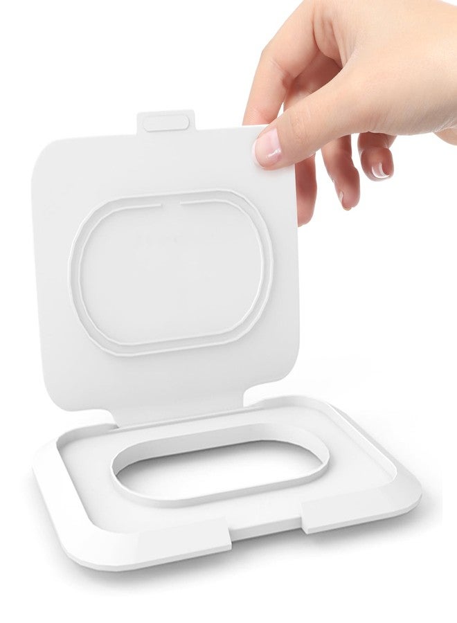 KNOCLOC Reusable Wipes Lid for Non Flip Top Baby Wipes Refill, Reusable for Over 1 Year, 2 Pcs - Image 1