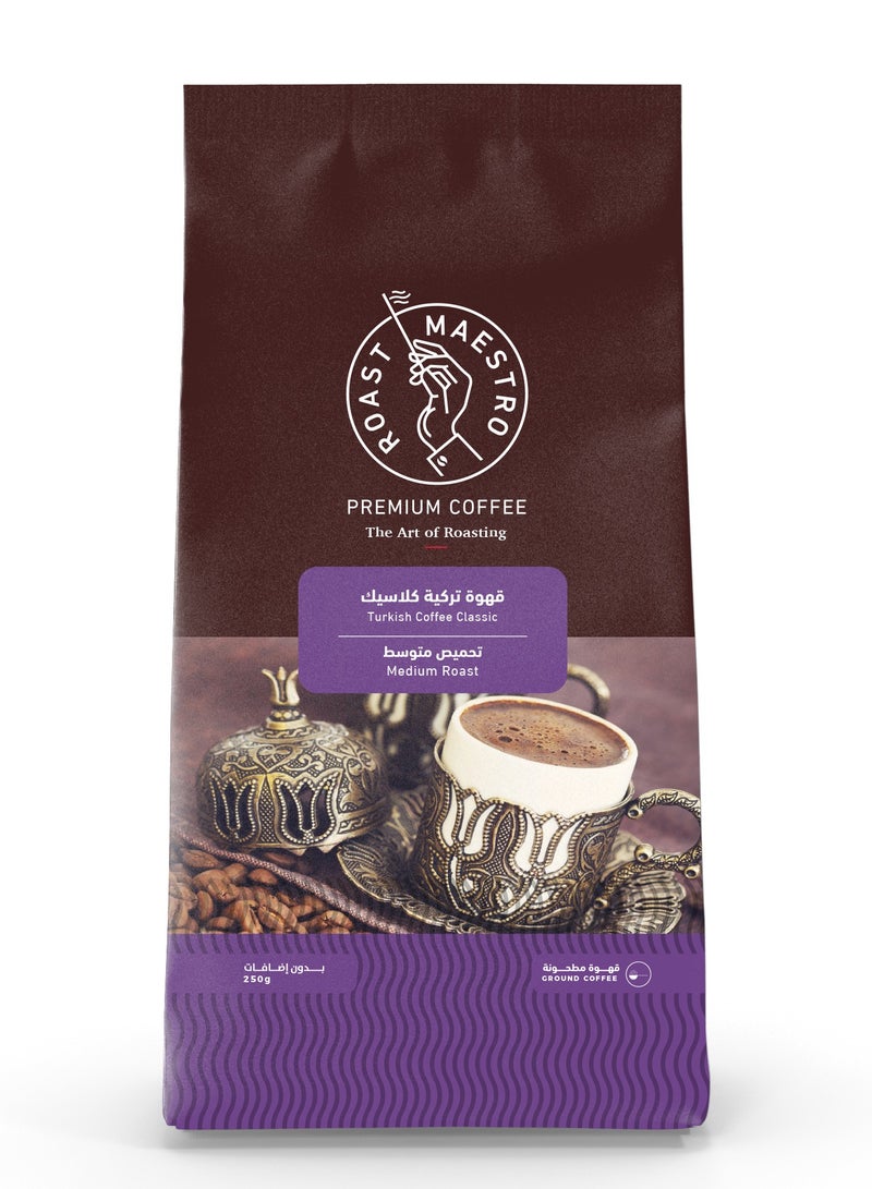 Roast Maestro Turkish Coffee Mood Dark Roast 250 gm - Image 1