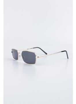 Silvio Monetti Unisex Black Gold UV 400 Protection Sunglasses 23SM58037R02  - Image 2