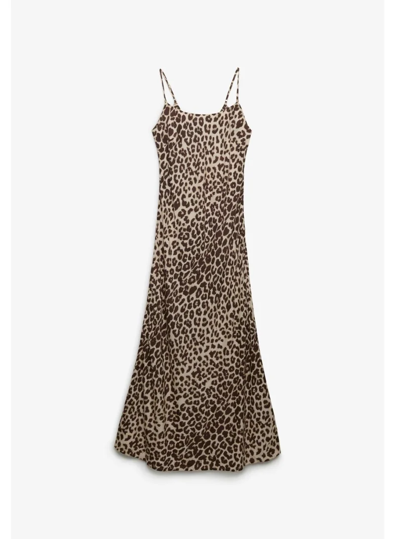 سوبر دراي Printed Maxi Slip Dress