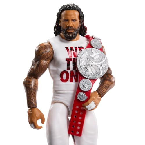 WWE Main Event Series Champions 15 cm Action Figure Jimmy Uso Figures + Belt - Image 2