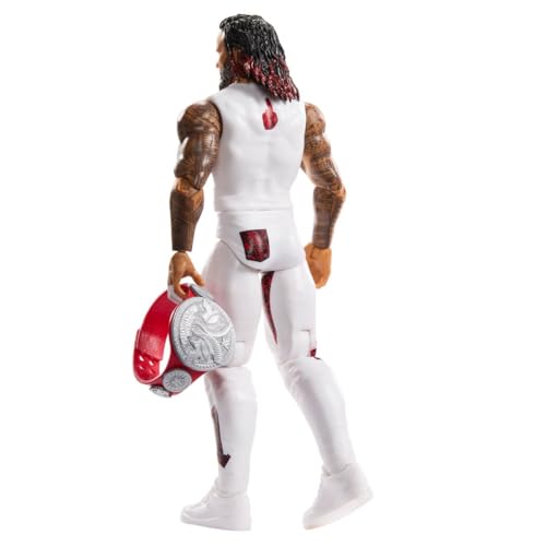 WWE Main Event Series Champions 15 cm Action Figure Jimmy Uso Figures + Belt - Image 5