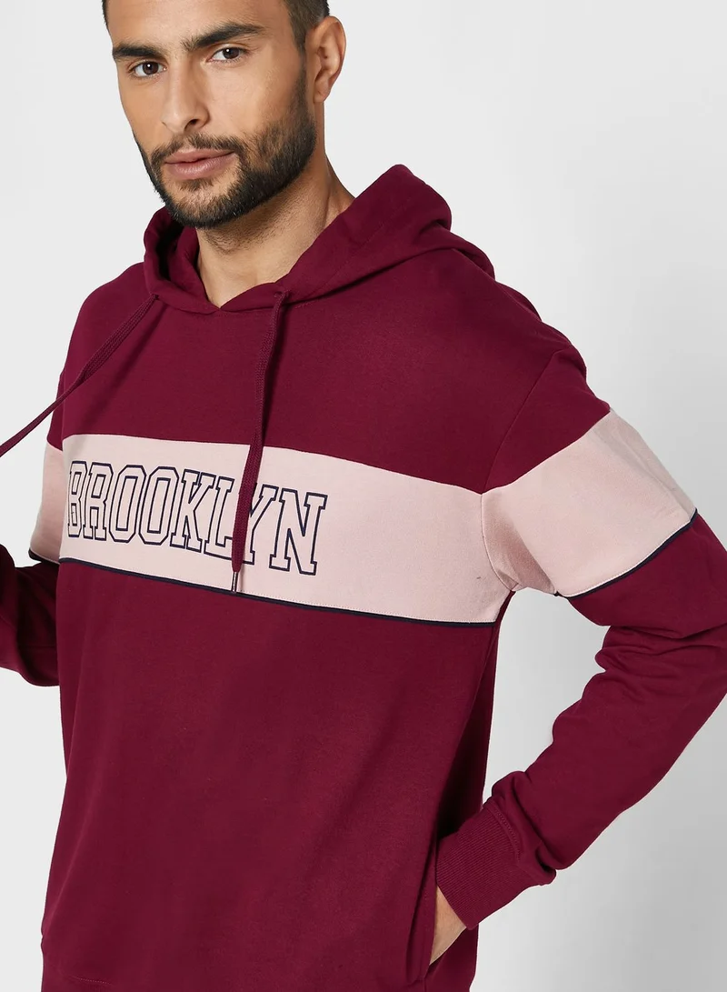 Seventy Five Colourblock Hoodie