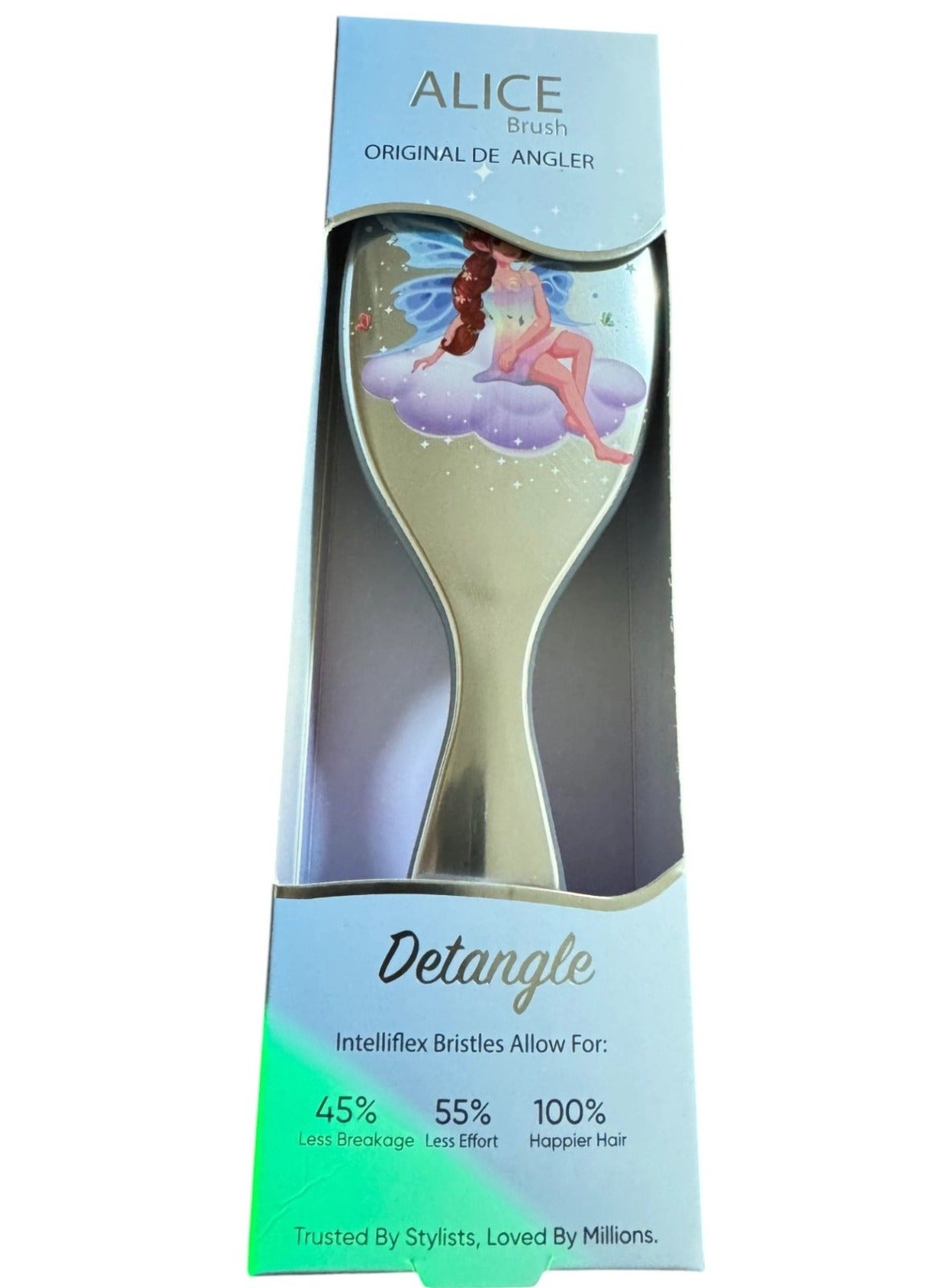 فرشاة الشعر الأصلية من إنتليفليكس تسمح بتكسر أقل بنسبة 45% وجهد أقل بنسبة 55% وشعر أكثر سعادة بنسبة 100%. موثوق بها من قبل مصففي الشعر، ومحبوبة من قبل الملايين.