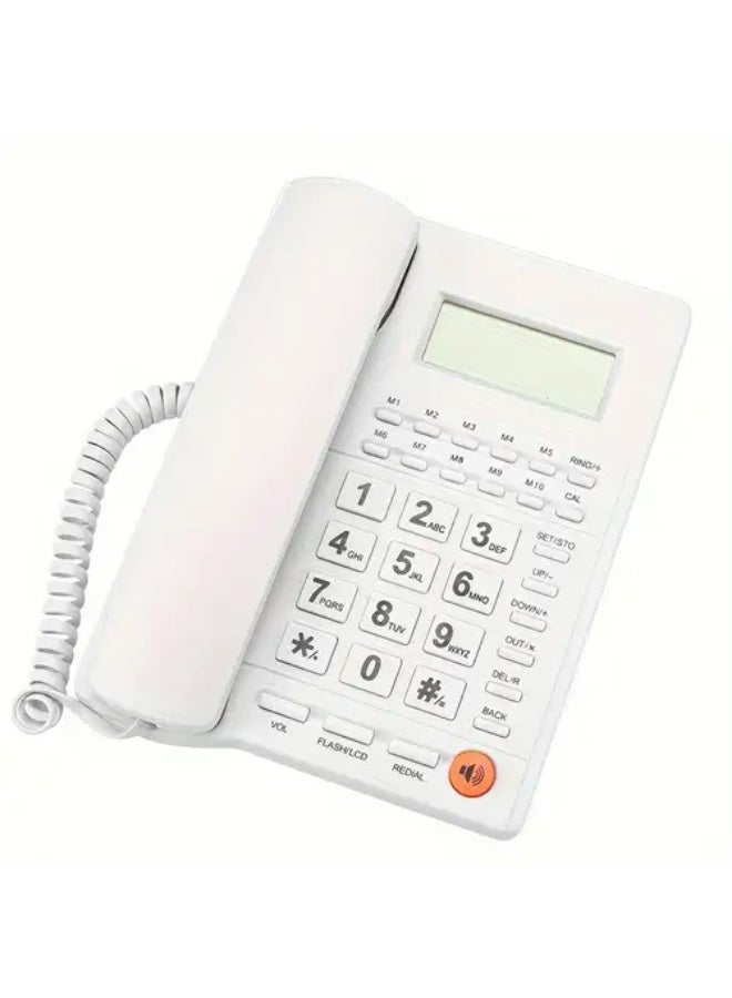 PROMASS 8204CID Caller ID Corded Phone – Speakerphone & Calculator Function