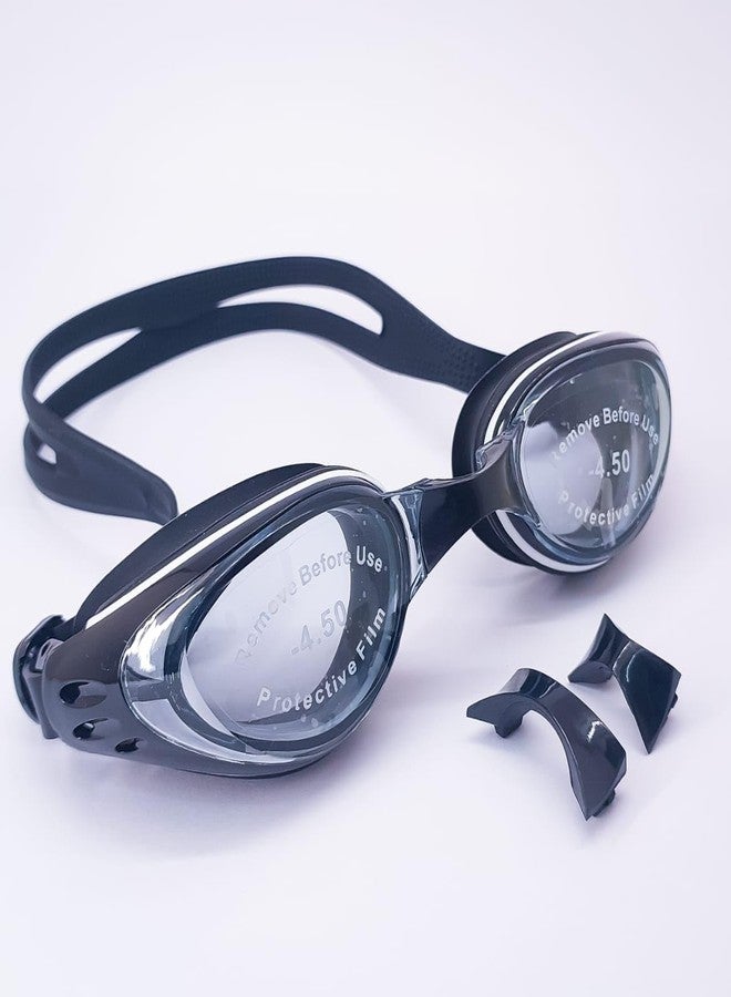 Aryan Rx Prescription Optical Corrective Lenses with UV Protection, Anti-Fog Powered Swimming Goggles (SG-4) - Image 2