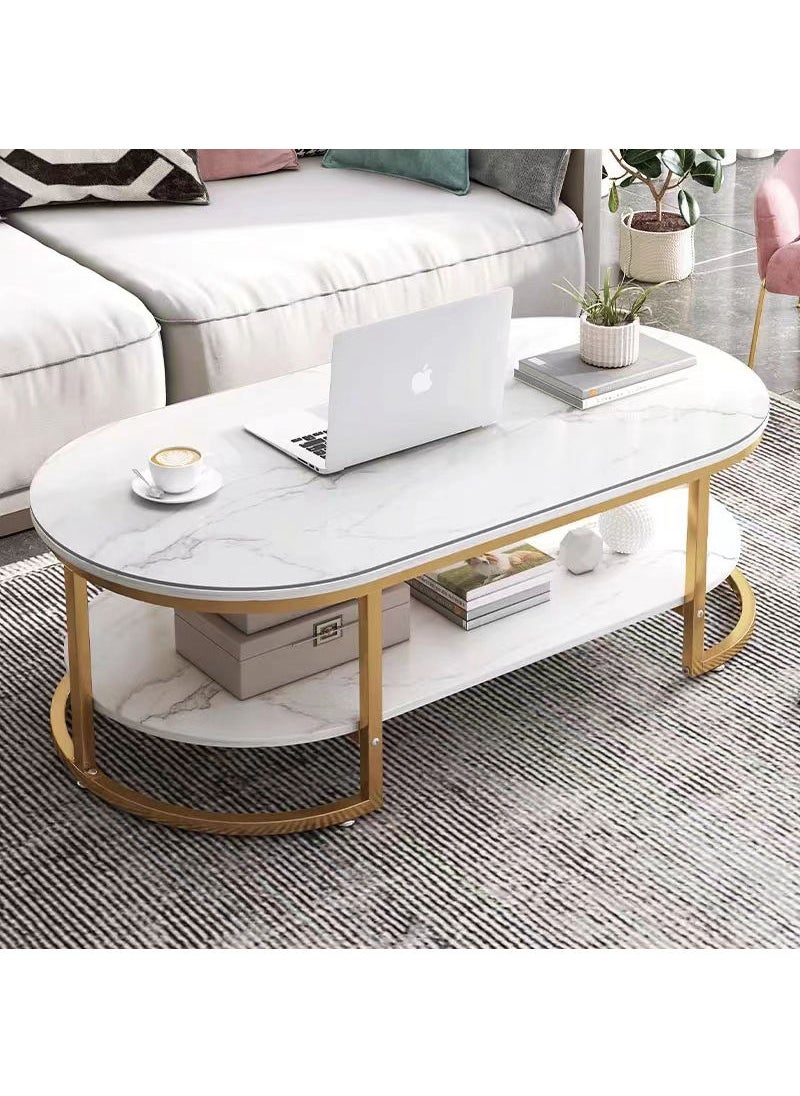 Sharpdo Modern Design Luxury Coffee Tables Living Room with Storage Round Marble Design Nightstands Wooden Mesas Bajas Home Furniture  - Image 3