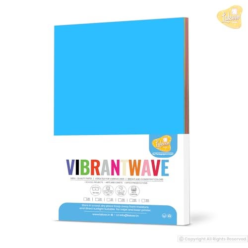 Lakeer A3 Colour Paper Pack - 30 Sheets, 10 Vibrant Colors x 3 Sheets Each | 180 GSM | Ideal for Art, Craft, Printing, etc - Image 4